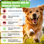 ProFluffyBio Chicken Flavor Pet Drops - Health Supplements for Dogs & Cats, All Sizes, Coat Health Support, Odor-Free, Easy Feeding for Daily Use, Plant-Based