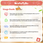 ProFluffyBio 3X Collagen Peptides Liquid Supplement for Dogs - Supports Skin, Healthy Coats, Hips & Joints - with Hyaluronic Acid, Types 1,2 & 3 Collagen - Add to Food, Suitable for All Sizes, Skin & Joints