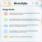 ProFluffyBio Taurine Supplement for Dogs & Cats Liquid Drops Heart Healthy 60mL (1pack) Pets Daily Amino Acid Nutrition Supplement, 100mg Taurine /mL, Vision Support, Vitamins for Heart, Energy & Vitality