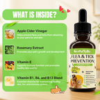 ProFluffyBio Chicken Flavor Pet Drops - Health Supplements for Dogs & Cats, All Sizes, Coat Health Support, Odor-Free, Easy Feeding for Daily Use, Plant-Based